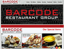 Tablet Screenshot of mybarcodecafe.com